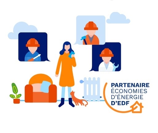 Logo Partenaire économies d'énergies d'EDF